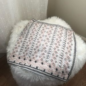 Club Monaco Beaded Low Rise Skirt